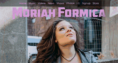 Desktop Screenshot of moriahformica.com